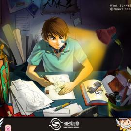 明日创意工作室的插画作品欣赏