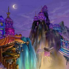 张力的插画作品（二）