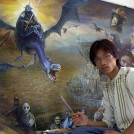 樊明 水粉动漫原创作品