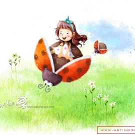 韩国mayof005音乐卡通插画〔一〕