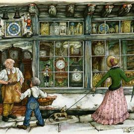 荷兰画家Anton Pieck 插画欣赏