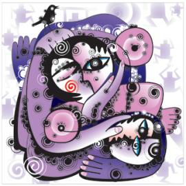 刘波精美人体插画作品