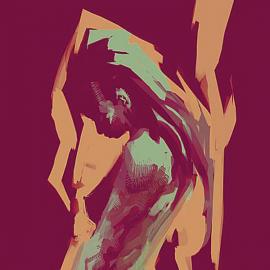 国外抽象插画作品