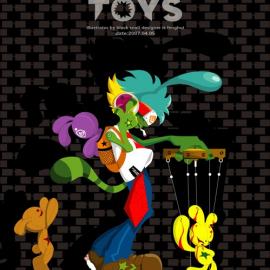 黑色蜗牛插画作品欣赏[五]