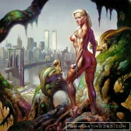 欧美浪漫派科幻插画大师：Boris Vallejo