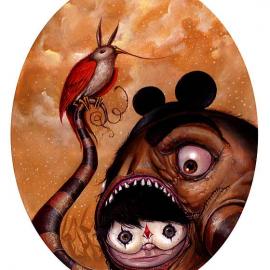 Craola街头风格的插画