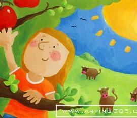 挪威女插画师Anette 儿插作品欣赏