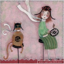 波兰女画家krecha 插画作品欣赏