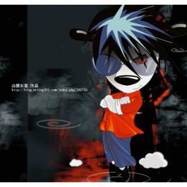 白开水蒸插画作品