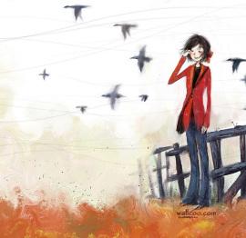 心情插画故事《The passage of time》