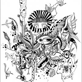 《花花视界》系列插画