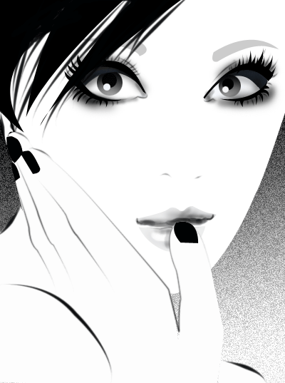 [网友投稿] 黑白插画