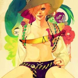 一组想像力丰富的插画