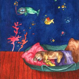 绘本《宝贝，我们在一起》部分插图 [下]