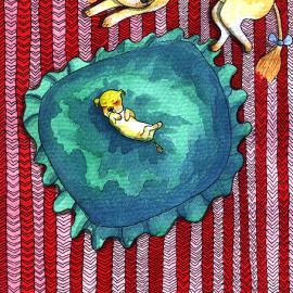 绘本《宝贝，我们在一起》部分插图 [上]