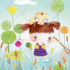 先知先桃少儿插画欣赏