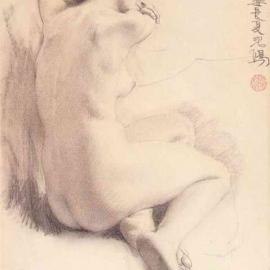 徐悲鸿人物素描欣赏