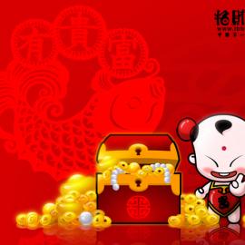 IBBDD招财童子超酷壁纸欣赏