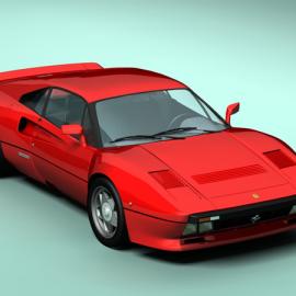 Simon Adrien 的3D汽车作品欣赏