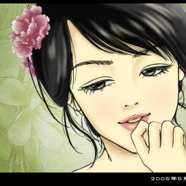 [网友投稿]古典美女插画