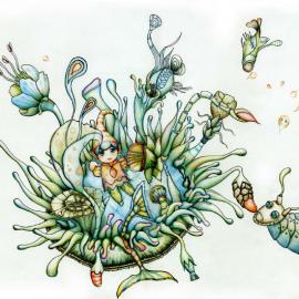 [联盟原创]插画欣赏： 梦想的摇篮