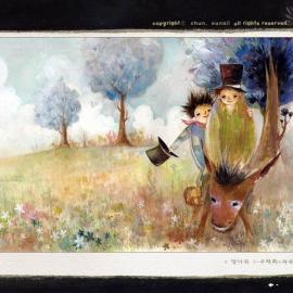 韩国淡彩插画作品欣赏 [上]