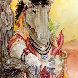 Ursula Vernon写实风格插画作品欣赏四