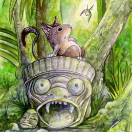 Ursula Vernon写实风格插画作品欣赏二