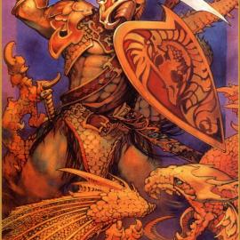 Heller Julek的手绘神话作品一