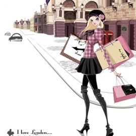 韩国enakei清秀的插画作品欣赏一