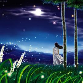 国人原创系列--田珲场景插画