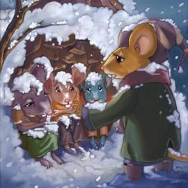 《悌悌微笑了 》插画作品欣赏