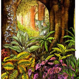 Jabberwocky故事绘本-Graeme Base作品