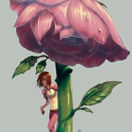 Nashya 插画作品--精灵物语