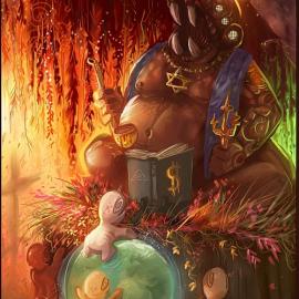 丹麦插画师Riana Miller作品欣赏