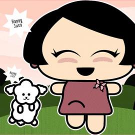 Elisa Sassi 的日式风格插画欣赏二