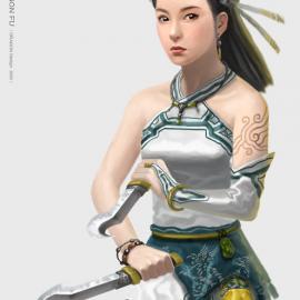 符迪恩 ( Dragon Fu ) 的人物插画