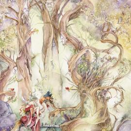 Stephanie的仙女插画作品欣赏三