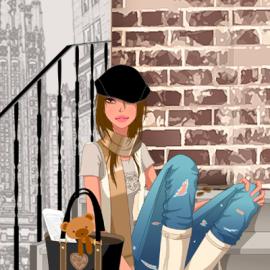 时装插画欣赏〔会员提供〕