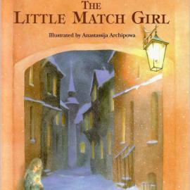 插画-----卖火柴的小女孩