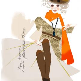 Toko Ohmori 时尚插画作品