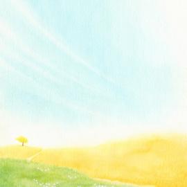 插画欣赏<<微风吹过>>