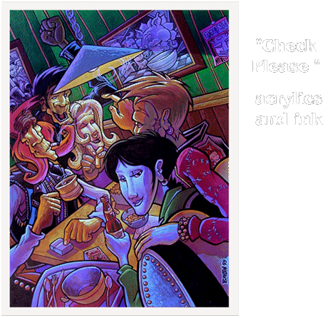 Jamie Burton 插画作品(一)