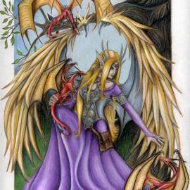 WingedCreatures俱乐部插画作品欣赏