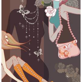 [时尚插画]美丽色彩的升华