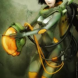 加拿大艺术家Pascal Blanché人物角色作品