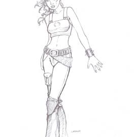 Paul LaSalle 线稿作品