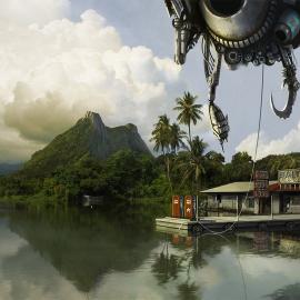 波斯王子3－matte paintings概念设定作品