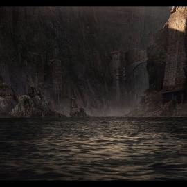 <<波斯王子3>>matte paintings场景设定作品