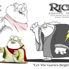 Jasen Strong卡通人物设计